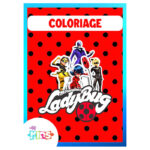 Livret de coloriage Ladybug – À Paris avec Miraculous !