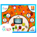 Pochette de coloriage – Fruits et Légumes : Un festin de  couleurs !