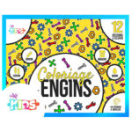 Pochette de coloriage – Engins : Roule vers l’aventure !